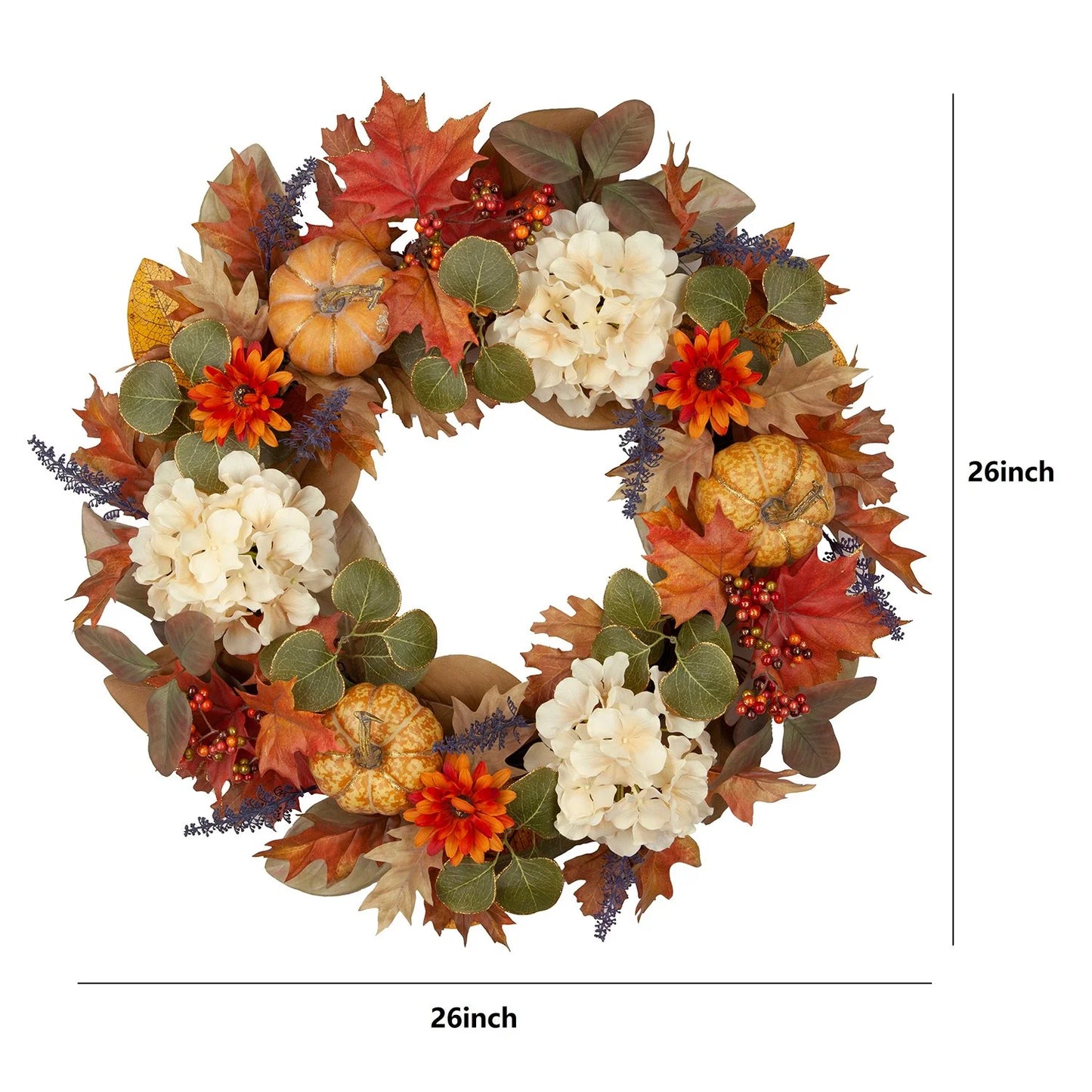 26" Fall Wreath